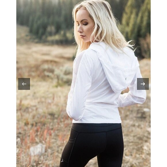 Zyia Bomber Jacket White Packable Women’s S Read - Picture 11 of 11